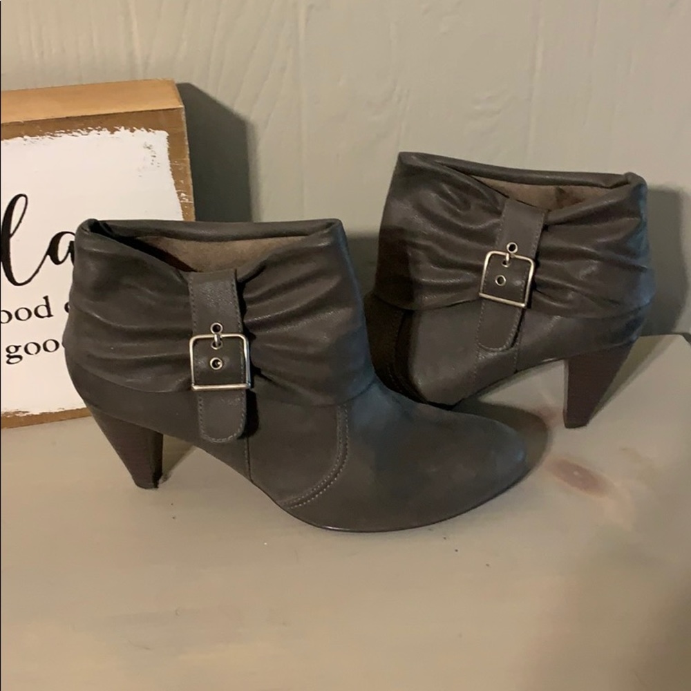 Grey Booties